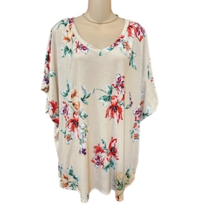 Honeyme Dolman Sleeve floral top